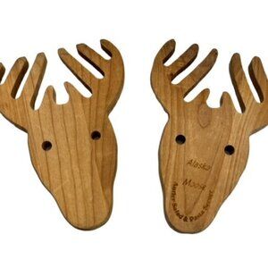 Alaska Moose Antlers Alaska JACK’S Salad Pasta Servers Great‎ GIFT Lodge CABIN